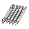Drillpro 5pcs HSS Endommagé Extracteur de Forets Guide Set Cassé Facile à sortir Boulon Vis Remover Outil