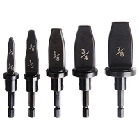 Drillpro 5pcs outil de sertissage de tuyau Expander Tube Expander Kit de foret domestique