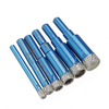 Drillpro 6-16mm diamant brasé sous vide mèches de forage à sec scie cloche tige ronde pour granit marbre carreaux de cér