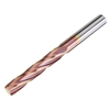 Drillpro 6 flûtes 6.5-10mm fraise HRC55 acier au tungstène carbure AlTiN revêtement fraiseuse CNC outil