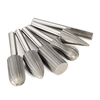 Drillpro 6 pcs 6mm Tungstène En Acier Tungstène Rotary File Cutter Gravure Peu De Meulage Pour Outils Rotatifs