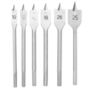 Drillpro 6 pièces 10-25mm foret plat bêche tige hexagonale bêche à bois foret trou coupeur