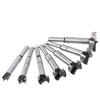Drillpro 7Pcs 12-35mm Coupeur De Trou Charnière À Bois Percer Trou De Bois Scie Cutter