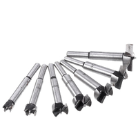 Drillpro 7Pcs 12-35mm Coupeur De Trou Charnière À Bois Percer Trou De Bois Scie Cutter
