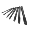Drillpro 7pcs M3-M12 HSS Nitruration Revêtement Filetage Robinet Filet Machine Filet Robinet Perceuse