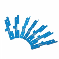 Drillpro 7Pcs Soft Barres de table de toupie en aluminium de précision configurées 1/8 à 1/2 pouce pour la scie à table