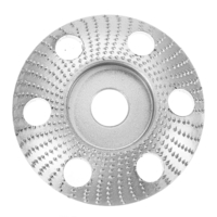 Drillpro 85mm Carbure de tungstène Voir à travers le disque de façonnage du bois Disque à découper avec trou 16mm Alésag