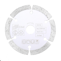 Drillpro 85x15x1.8mm Disque de coupe circulaire en bois pour lame de scie diamantée