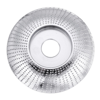 Drillpro 85x16 / 110x22mm Arc Bois Sculpture Disque Façonner Disque Angle Meulage Roue Ponçage Sculpture Outil Rotatif D