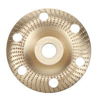 Drillpro 85x16mm Meuleuse dangle Disque de façonnage du bois Voir à travers le disque de sculpture sur roue avec tr
