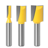 Drillpro 8mm tige de nettoyage fond de gravure peu CNC bois carbure solide routeur peu fraise tungstène acier bois outil