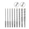 Drillpro 9 Pcs Carbure À Pointe Croisée Tête 5-16mm Électrique Hammer SDS Tige De Forage Set Béton Maçonnerie Forets