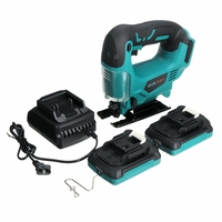 Drillpro 900W 18V scie électrique Portable élagage scie sauteuse Rechargeable outils électriques pour le travail du bois