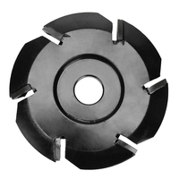 Drillpro 90mm bord 6 dents disque de sculpture sur bois avion meuleuse de carbure de tungstène fraisage polissage roue d