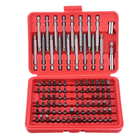 Drillpro 98pcs Torx Star Spline Hex Cross Tournevis Fendu Bit Set Outil De Réparation De Garage