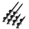 Drillpro 9x25/30/45/60cm tarière de jardin petite terre planteur foret poteau trou pelle terre plantation tarière foret