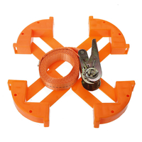Drillpro A5 2-6 mètres pour le travail du bois Ceinture réglable Support de sangle de coin rapide Collier de serrage à a