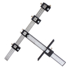 Drillpro ABS Quincaillerie darmoire Jig Punch Locator Drill Guide Drill Woodworking Drilling Dowelling Hole Saw Rul