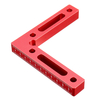 Drillpro All Métrique Alliage Daluminium 90 Degrés 120x120mm Serrage De Précision Carré Travail Du Bois En Forme De