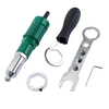 Drillpro alliage daluminium perceuse électrique rivet écrou fixation sans fil riveteuse foret adaptateur outil de r