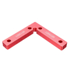 Drillpro aluminium 90 degrés de positionnement de précision L blocs de blocs 100/120 / 140mm positionnement à angle droi