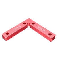 Drillpro aluminium 90 degrés de positionnement de précision L blocs de blocs 100/120 / 140mm positionnement à angle droi
