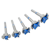 Drillpro Blue 15 20 25 30 35mm Forstner Foret Foret à bois Fraise hexagonale Clé hexagonale pour le travail du bois vu p