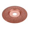 Drillpro Carbure De Tungstène Shaping Dish 125mm Diamètre 22mm Alésage Bois Shaping Disque De Bois Sculpture Disque Angl