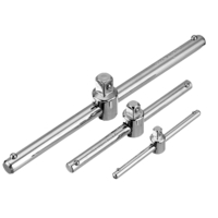 Drillpro Clé à douille de type T en 1/4 3/8 1/2 pouce Barre dextension Tige de percussion Barre de glissement