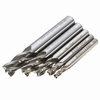 Drillpro DB-M2 5pcs 4/6/8/10/12mm 4 Fraise Cutter HSS Trépan Droit de Forage
