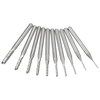 Drillpro DB-M8 10 pièces 0.8-3mm carbure PCB forets gravure fraise pour fraises rotatives CNC