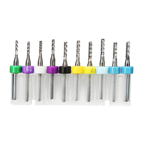 Drillpro DB-P4 10pcs 1.5-2.4mm Carbure Billes de gravure de moulin d