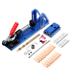 Drillpro DP-WD1 Système de gabarit de trou de poche pour outil de travail du bois avec guide de perçage pour trou de for