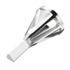 Drillpro Embout doutil de chanfrein externe débavurage en argent,  5 pièces,  enlevez les outils de réparation d