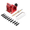 Drillpro guide de forage de trou de poche gabarit de goujon Oblique localisateur de trou Kit de forage en aluminium menu