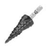 Drillpro HRC89 AlTiN Coating Step Foret 4-20mm HSS M35 Cobalt Step Cone Drill Bit Cutter
