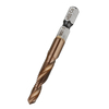Drillpro HSS Co M35 Mèche de taraudage combinée au cobalt M3-M10 Mèche à fraiser pour ébavurer