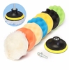 Drillpro Kit de 6 pouces en polissage / tampon de polissage de 5 pouces pour polisseuse de voiture