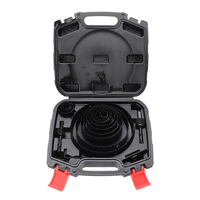 Drillpro Kit de coupe pour scie cloche 19 pièces avec 13 lames de scie 19-152 mm Kit de coupe pour scie-cloche pour le b