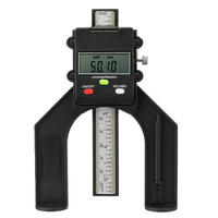 Drillpro LCD Pied à coulisse numérique Règle Vernier Jauge de hauteur et de profondeur 0-80 mm avec aimants Scie circula