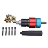 Drillpro LT8 Kit doutils de rivetage décrou de riveteur électrique Type dembrayage Adaptateur de rivetage