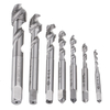 Drillpro M3-M12 HSS Taraud à filetage en spirale Taraud à filetage pour aluminium et alliage daluminium