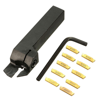 Drillpro MGEHR 1616-2 16 * 16 * 100mm Support de porte à rainure externe avec insert 10pcs MGMN200