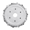 Drillpro Mise à niveau 5 pouces disque meuleuse chaîne 22mm arbre 14 dents disque de sculpture sur bois pour meuleuse an