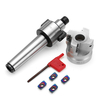 Drillpro MT3 FMB22 400R-50-22 Fraise en bout avec 4 pcs Inserts Bleu Nano APMT1604
