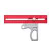 Drillpro Outil de mesure de la règle à angle de bois 45/90