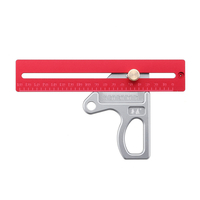 Drillpro Outil de mesure de la règle à angle de bois 45/90