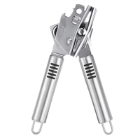 Drillpro Ouvre-boîtes multifonctionnel en acier inoxydable Ouvre-bouteille manuel Outils de cuisine