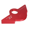 Drillpro panneau de bois en alliage daluminium rayon R20-R40 routeur à gabarit rapide embouts de Table gabarit d&3