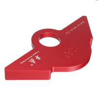 Drillpro panneau de bois en alliage daluminium rayon R20-R40 routeur à gabarit rapide embouts de Table gabarit d&3